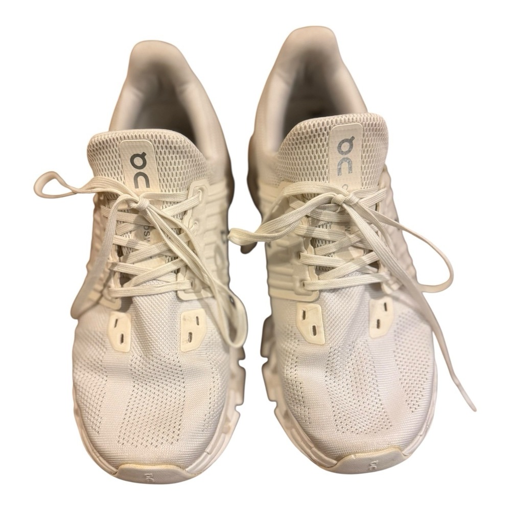 On Cloudswift 3 AD Women's Size 9.5 Undyed-White/White‎ Running Shoes